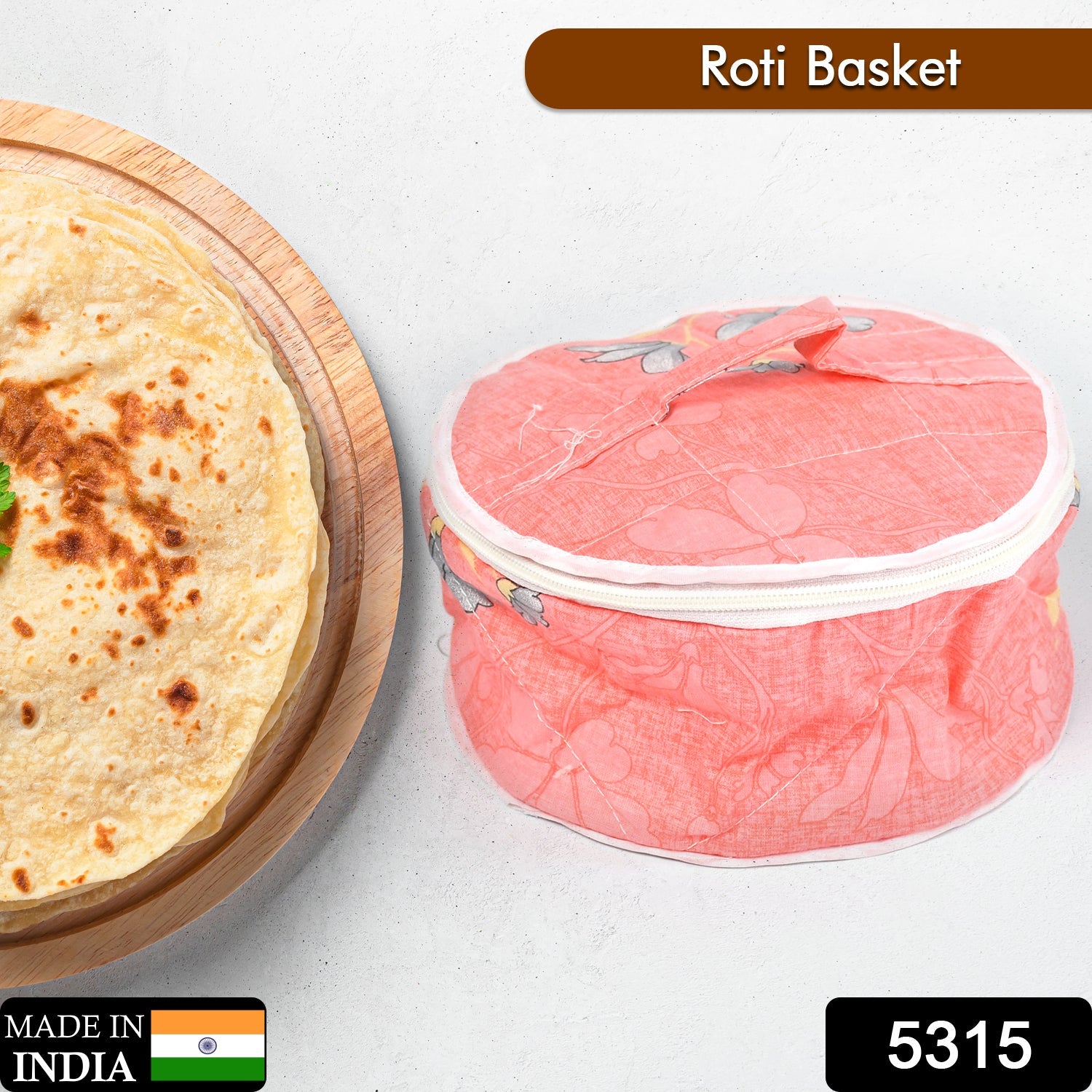 5315 Hot Chapatti Box | Roti Cotton Cloth Casserole | Basket | Washable | Roti Rumals with Multi Color DeoDap 5315 Hot Chapatti Box | Roti Cotton Cloth Casserole | Basket | Washable | Roti Rumals with Multi Color DeoDap